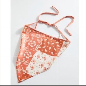 Urban Outfitters Hannah Hair Scarf/ Bandana - Burnt Orange